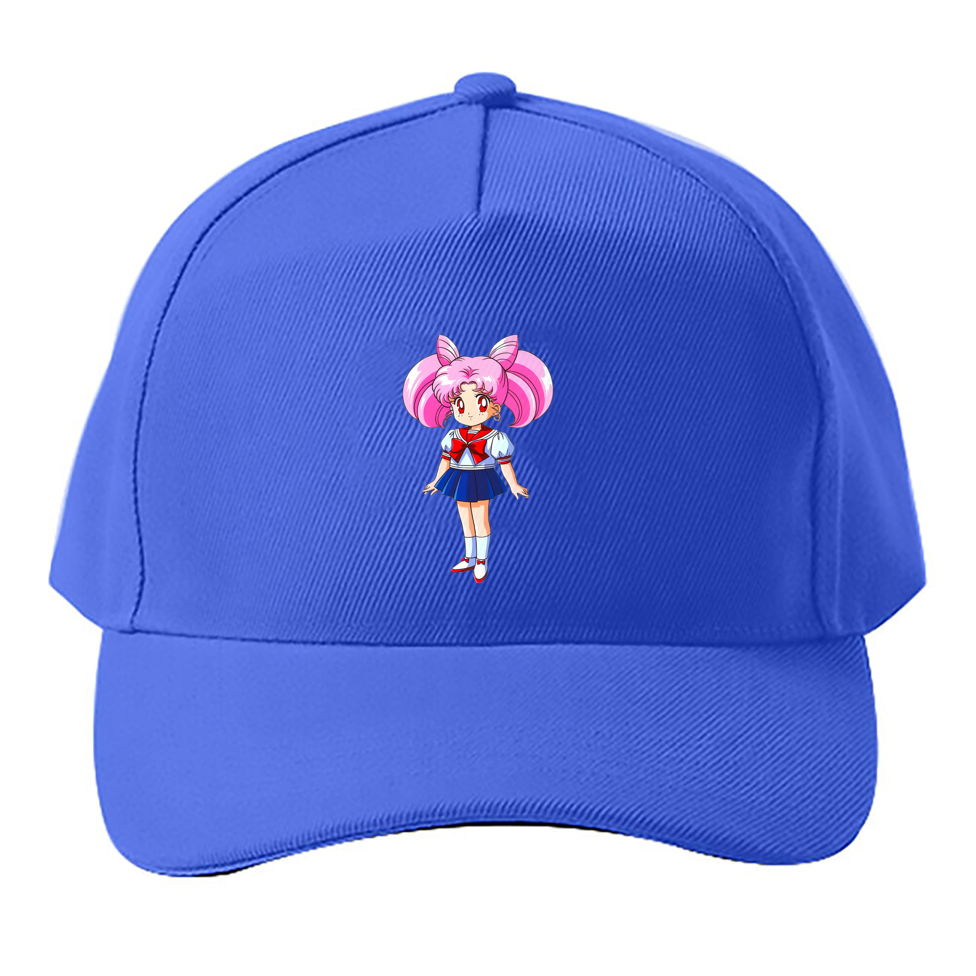 （画像用） 美少女戦士セーラームーン ちびうさ Sailor Moon Chibiusa Tsukino Usagi Small Lady Serenity ベースボールキャップ 綿100％ 男女兼用 帽子 スポーツ